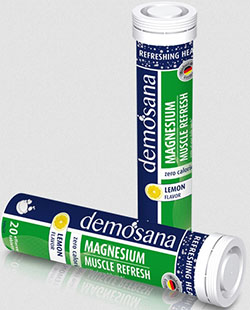 รูปภาพของ Demosana Magnesium Lemon Flavour 20เม็ดฟู่ ดีโมซานา แมกนีเซียม รสมะนาว 